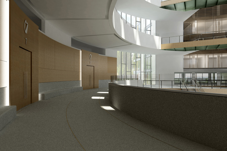 interior image of dublin courts