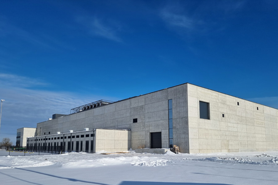 external building in snow image