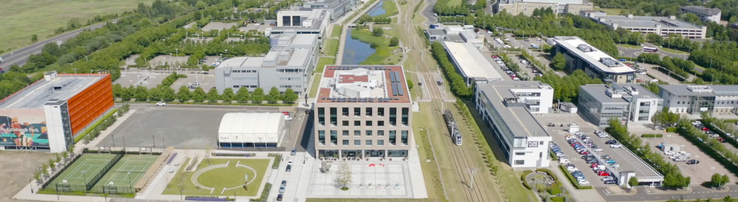 landscape shot of buildings