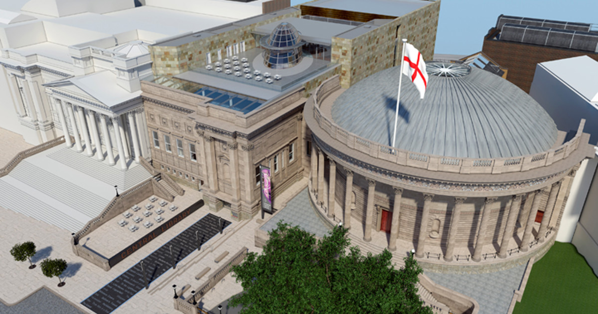 Liverpool Library | UK Infrastructure | Amber