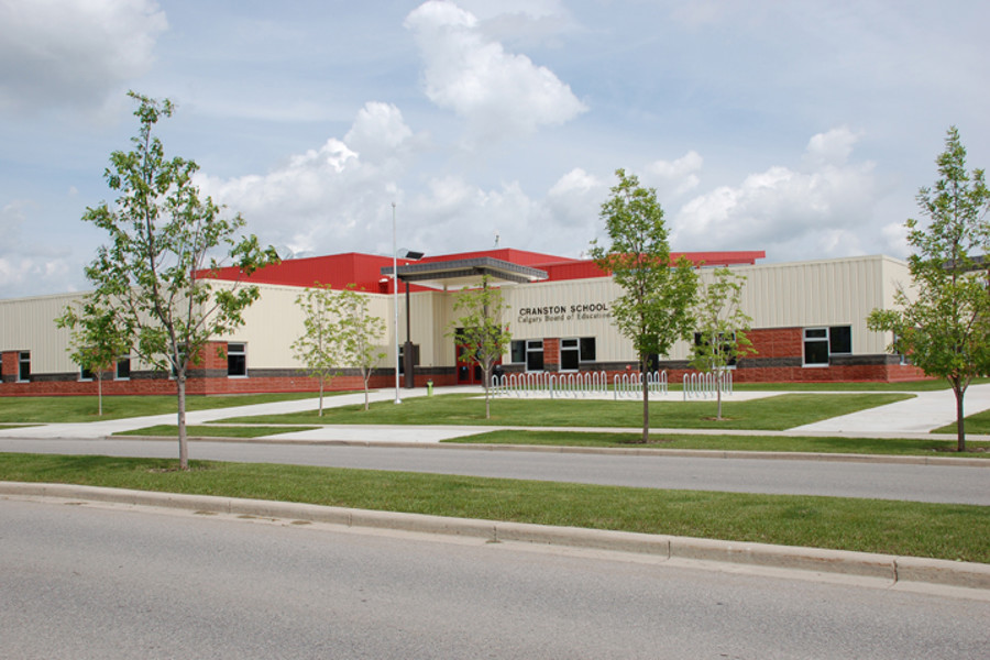 Cranston school exterior