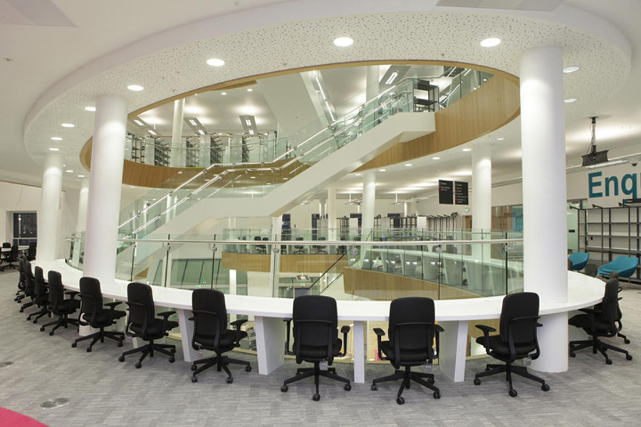 Interior image of liverpool library