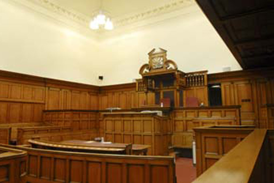 Interior of Derby Magistrate Court