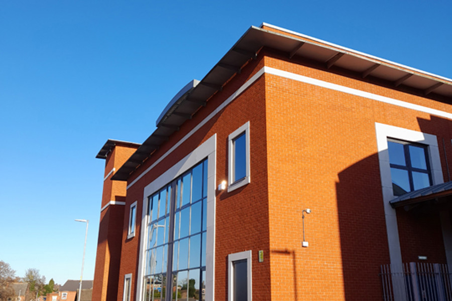 Exterior of magistrate court building