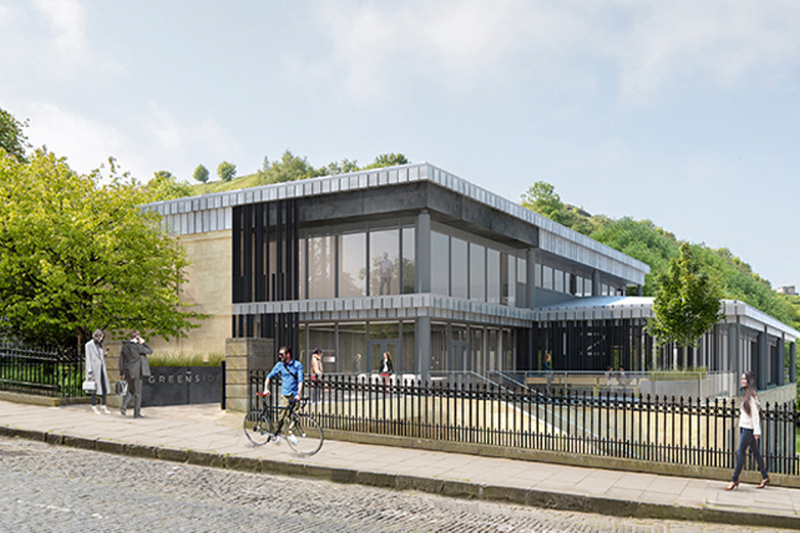 Greenside Blenheimplace external building