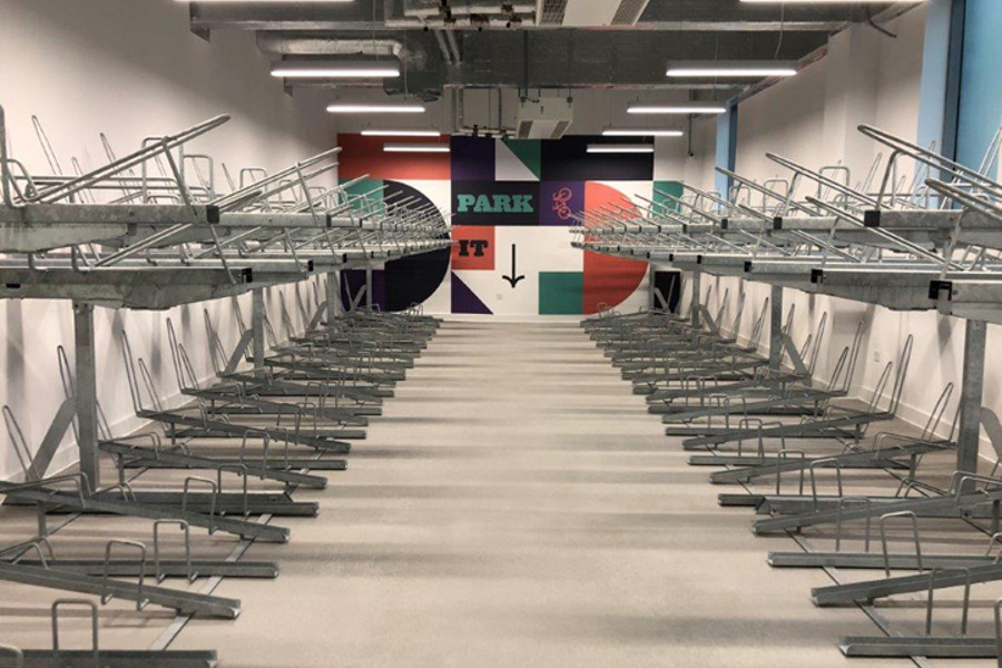 bicycle parking room