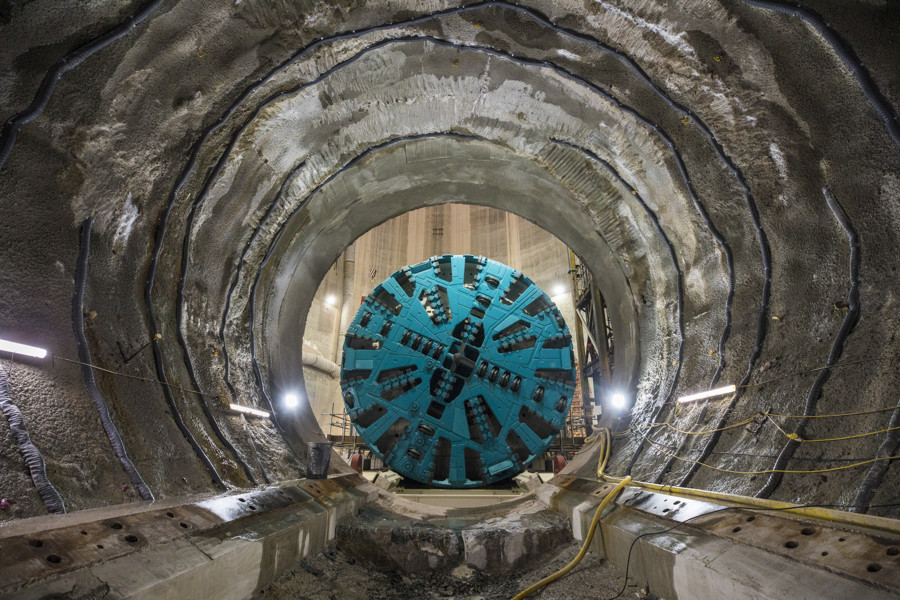 tideway tunnel site photo