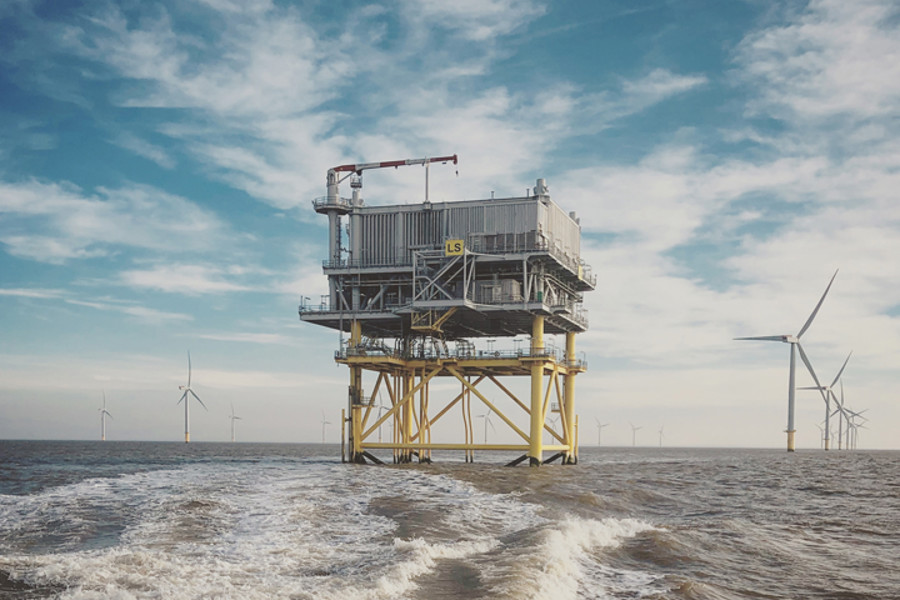 Image of Lincs offshore site