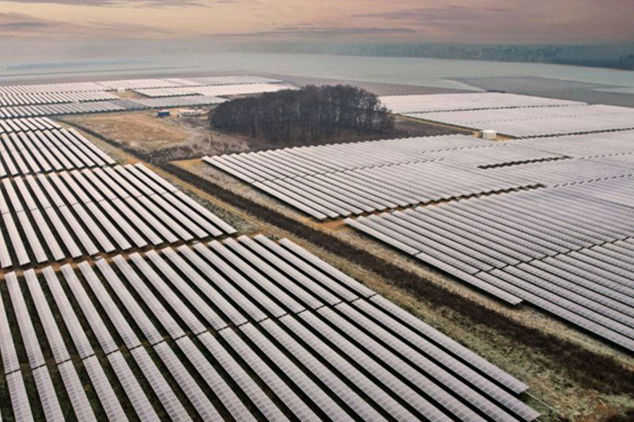 solar panels site image