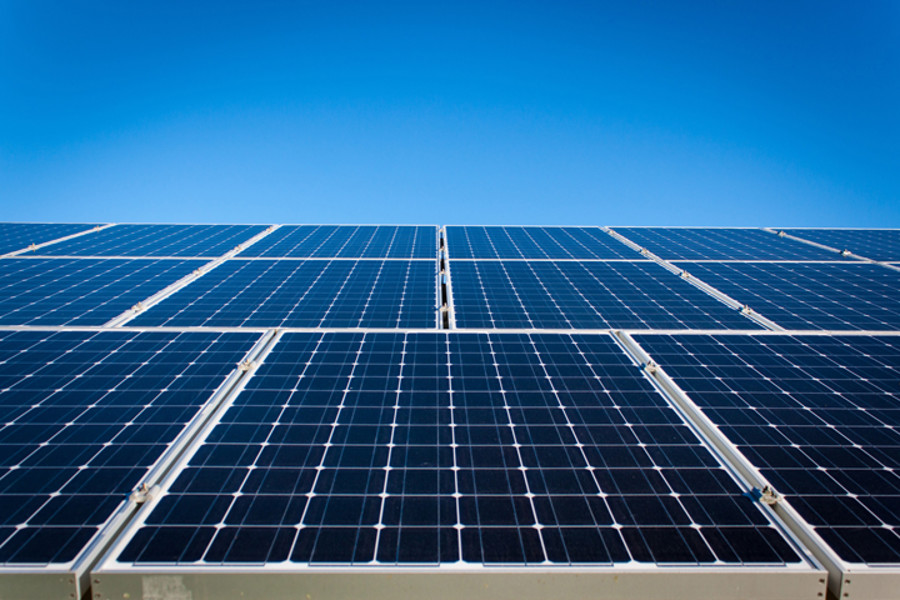 image of solar panels