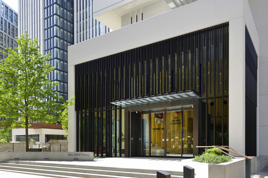 Salters hall building entrance